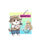 白茶猫シーちゃんの連絡下さいシリーズ（個別スタンプ：9）