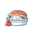 お風呂猫 リラックス（個別スタンプ：3）