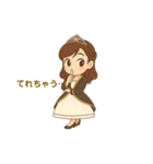 大人のプリンセスマナースタンプ（個別スタンプ：31）
