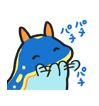 【ゆるかわ】毎日使える！アオウミウシ（個別スタンプ：16）