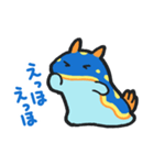 【ゆるかわ】毎日使える！アオウミウシ（個別スタンプ：20）