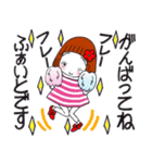 ひま子ちゃん688 楽しんでなんぼスタンプ（個別スタンプ：14）