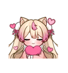 ANIMOスタンプ第二弾【猫桃みゅう】（個別スタンプ：1）