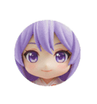 どアップ精霊みなみちゃんカプセルトイ（個別スタンプ：1）