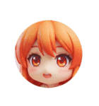 どアップ精霊みなみちゃんカプセルトイ（個別スタンプ：6）