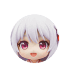 どアップ精霊みなみちゃんカプセルトイ（個別スタンプ：8）
