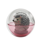 ハリネズミカプセルトイ（個別スタンプ：4）