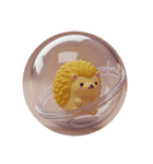 ハリネズミカプセルトイ（個別スタンプ：5）