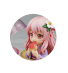 食べる精霊みなみちゃん（個別スタンプ：7）
