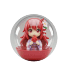 食べる精霊みなみちゃん（個別スタンプ：8）
