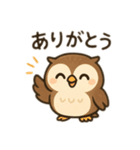ムササビフクロウ（個別スタンプ：6）