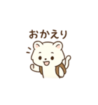 ホワイトライオン アニマルスタンプ（個別スタンプ：5）