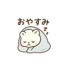 ホワイトライオン アニマルスタンプ（個別スタンプ：9）
