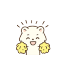 ホワイトライオン アニマルスタンプ（個別スタンプ：15）