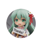 プラカード精霊みなみちゃんカプセルトイ（個別スタンプ：2）