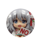 プラカード精霊みなみちゃんカプセルトイ（個別スタンプ：4）
