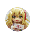 プラカード精霊みなみちゃんカプセルトイ（個別スタンプ：6）