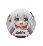 プラカード精霊みなみちゃんカプセルトイ（個別スタンプ：7）
