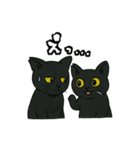 黒猫兄弟ココピー④（個別スタンプ：10）