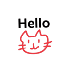dogのスタンプかっこわら（個別スタンプ：3）