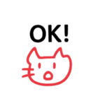 dogのスタンプかっこわら（個別スタンプ：8）