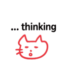 dogのスタンプかっこわら（個別スタンプ：14）