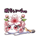 桜にゃん②..（個別スタンプ：1）