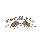 まるまるシーズーちゃんず（小さめ）（個別スタンプ：5）