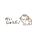 まるまるシーズーちゃんず（小さめ）（個別スタンプ：20）