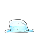 なんだかゆるい氷（個別スタンプ：9）