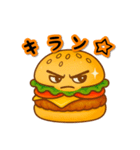 バーガーくんのスタンプ（個別スタンプ：4）