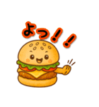 バーガーくんのスタンプ（個別スタンプ：7）