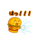 バーガーくんのスタンプ（個別スタンプ：16）