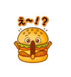 バーガーくんのスタンプ（個別スタンプ：22）