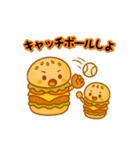 バーガーくんのスタンプ（個別スタンプ：24）