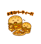 バーガーくんのスタンプ（個別スタンプ：25）