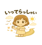 天使のような少女のつぶやき（個別スタンプ：4）