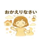 天使のような少女のつぶやき（個別スタンプ：5）