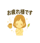 天使のような少女のつぶやき（個別スタンプ：6）