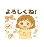 天使のような少女のつぶやき（個別スタンプ：9）