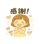 天使のような少女のつぶやき（個別スタンプ：22）