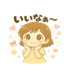 天使のような少女のつぶやき（個別スタンプ：36）