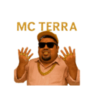 MC TERRA【実写版】（個別スタンプ：1）