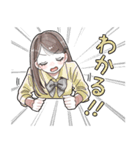毎日使える❤️ふんわりJKスタンプ3(淡色)（個別スタンプ：12）
