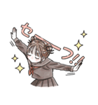 毎日使える❤️ふんわりJKスタンプ3(淡色)（個別スタンプ：15）