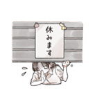 毎日使える❤️ふんわりJKスタンプ3(淡色)（個別スタンプ：16）