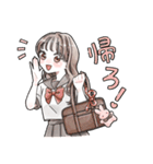 毎日使える❤️ふんわりJKスタンプ3(淡色)（個別スタンプ：29）