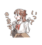 毎日使える❤️ふんわりJKスタンプ3(淡色)（個別スタンプ：34）