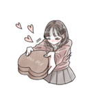 毎日使える❤️ふんわりJKスタンプ3(淡色)（個別スタンプ：39）
