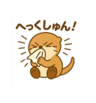 かわいいラッコの日常スタンプ（個別スタンプ：15）